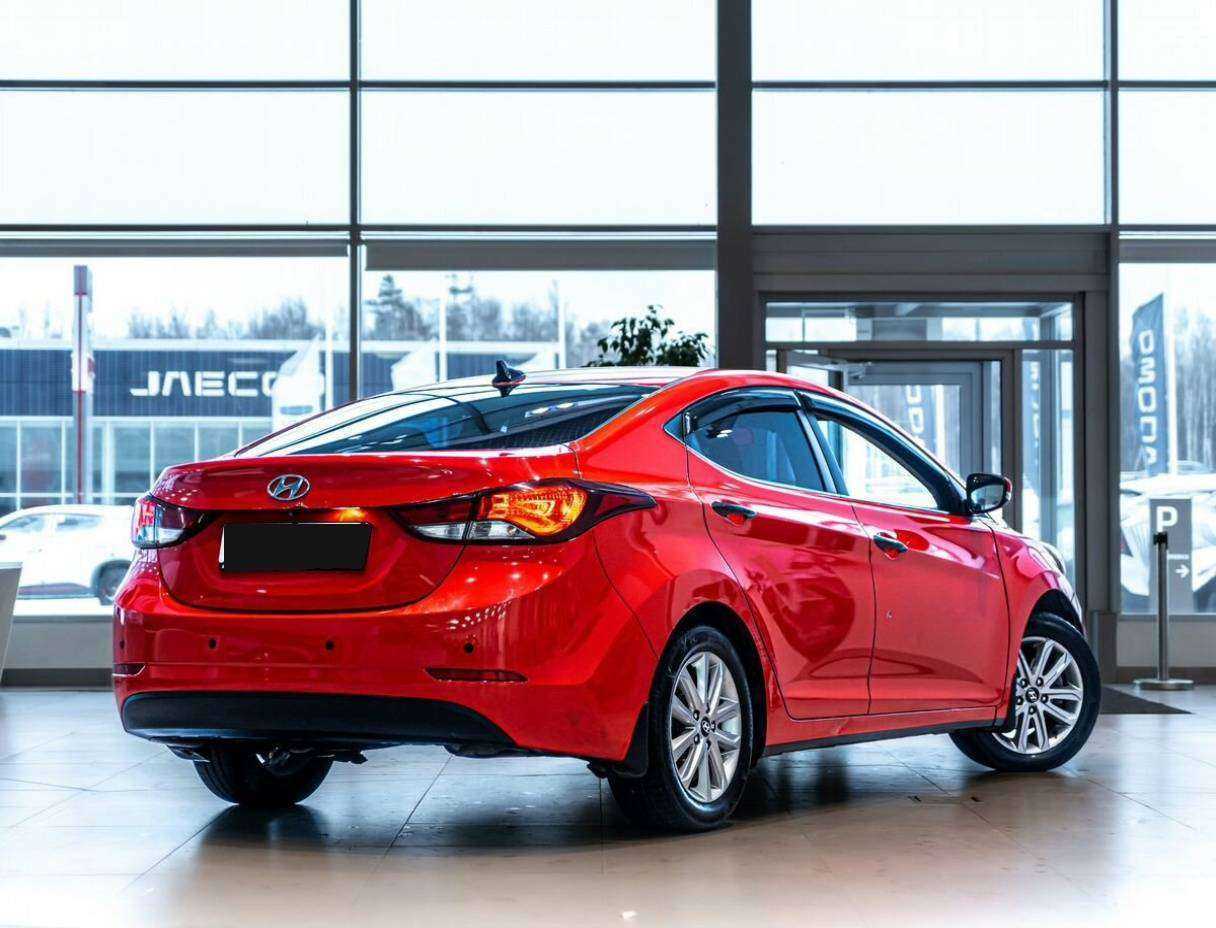 Hyundai Elantra 2014 года с пробегом. Фото: #2