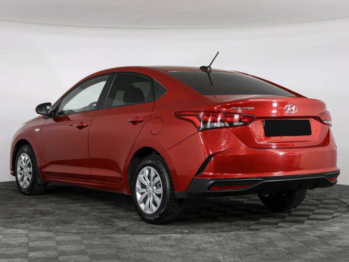 Hyundai Solaris 2021 года с пробегом. Фото: #6