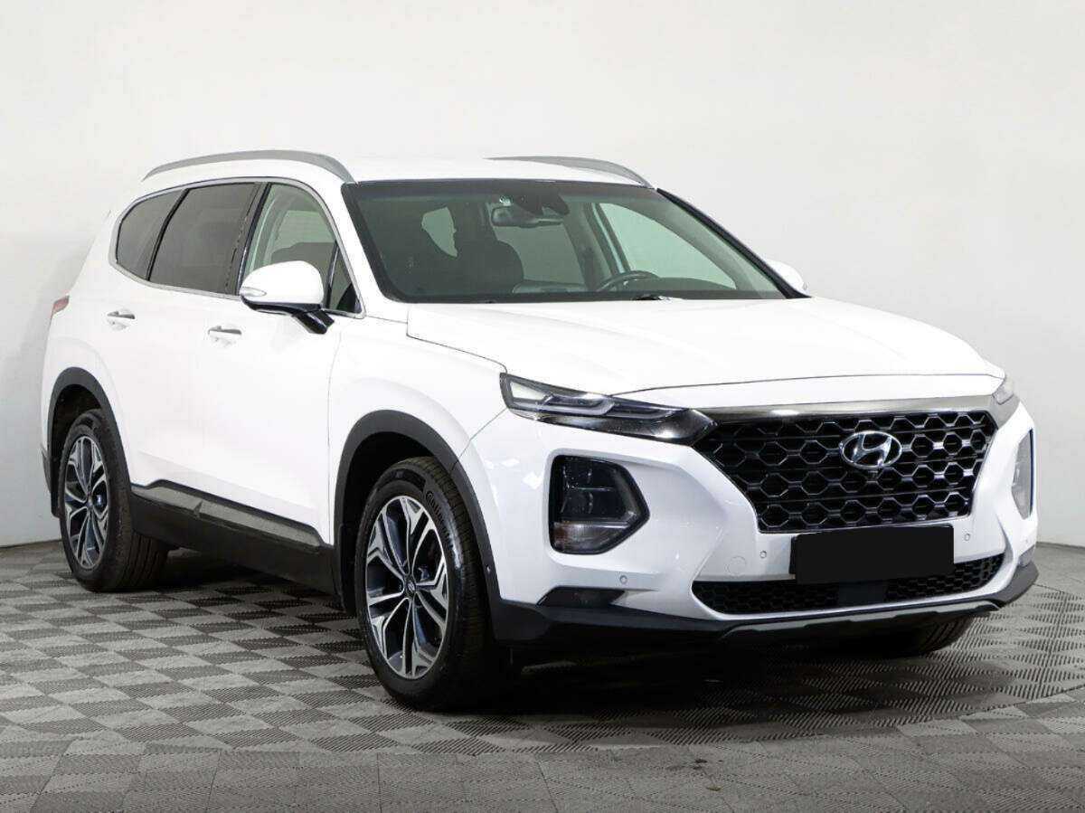 Hyundai Santa Fe 2019 года с пробегом. Фото: #2