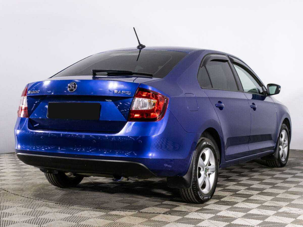 Б/У Шкода Рапид 2017 года. Фото: #4
