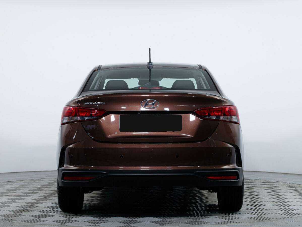 Hyundai Solaris 2021 года с пробегом. Фото: #4