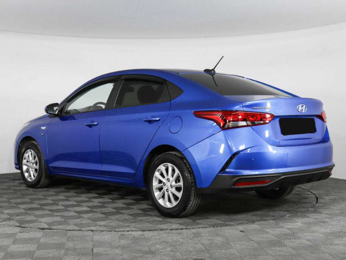 Hyundai Solaris 2021 года с пробегом. Фото: #6