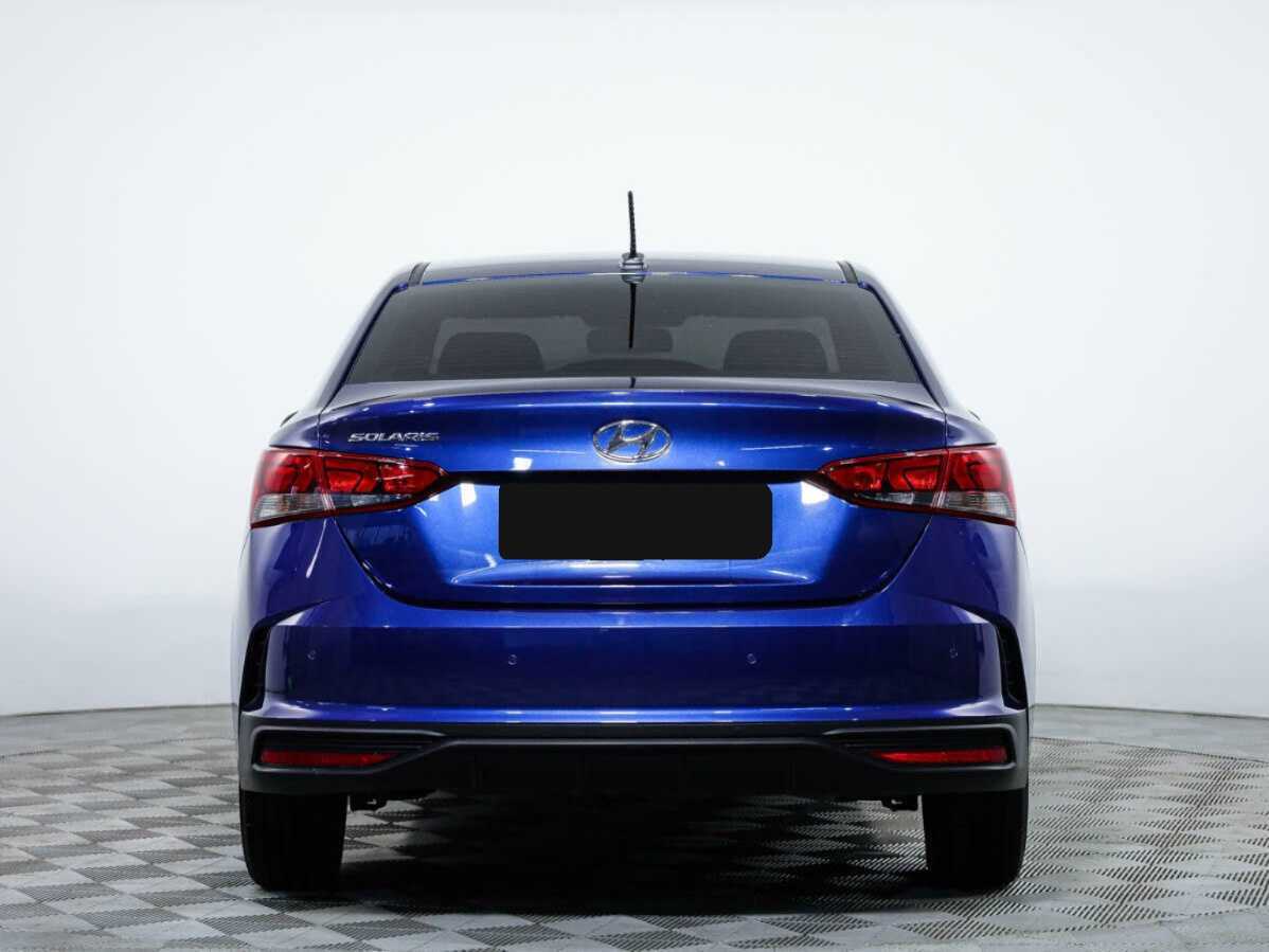 Hyundai Solaris 2021 года с пробегом. Фото: #4