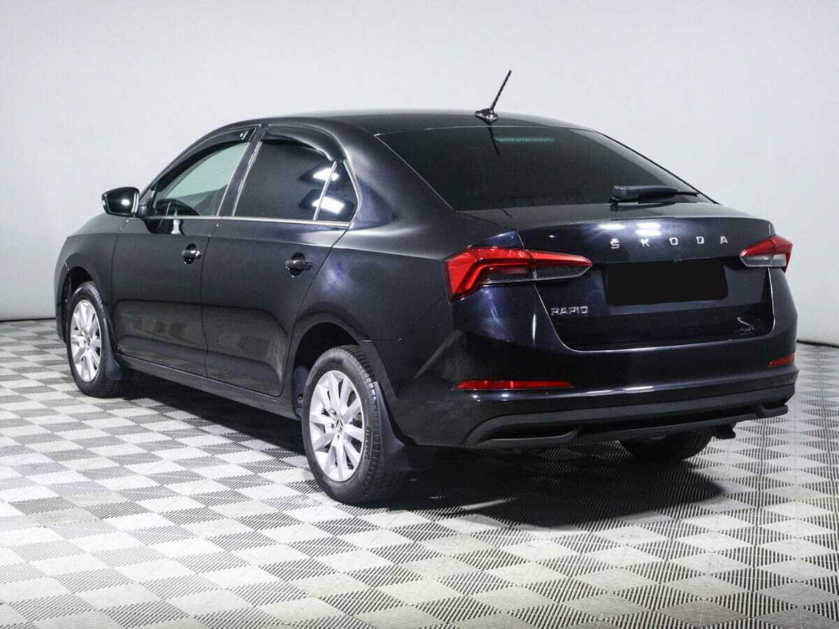 Б/У Шкода Рапид 2021 года. Фото: #5