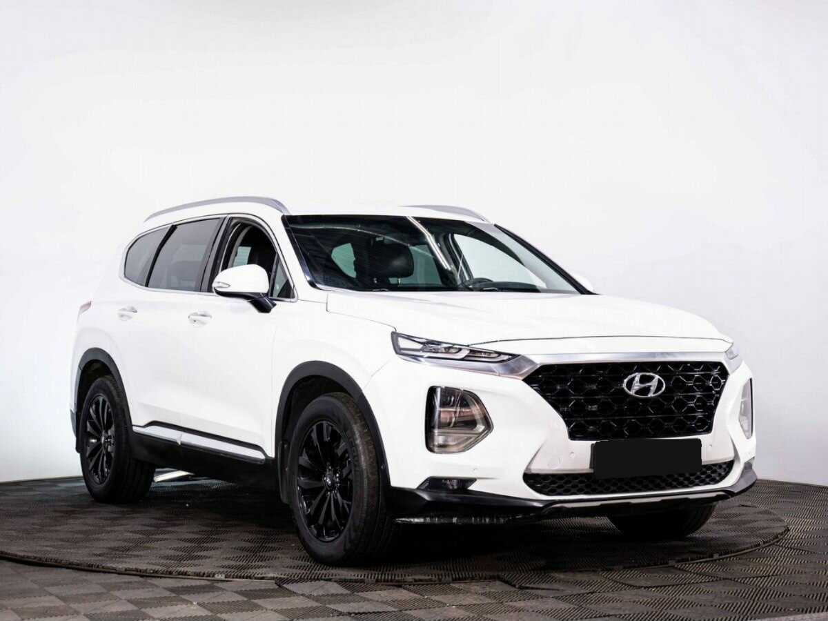 Hyundai Santa Fe 2019 года с пробегом. Фото: #2