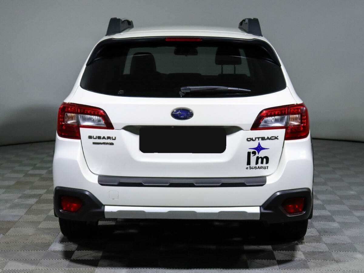 Б/У Субару Аутбэк 2015 года. Фото: #4