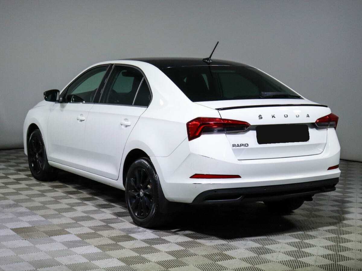 Б/У Шкода Рапид 2022 года. Фото: #6