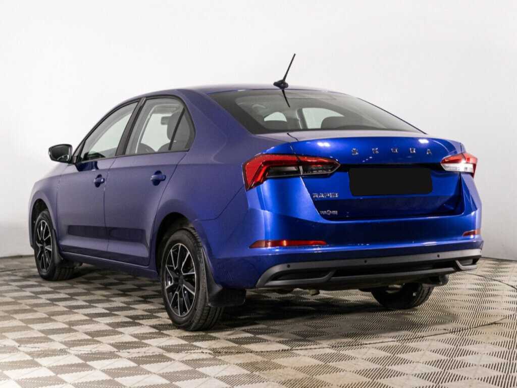 Б/У Шкода Рапид 2021 года. Фото: #6