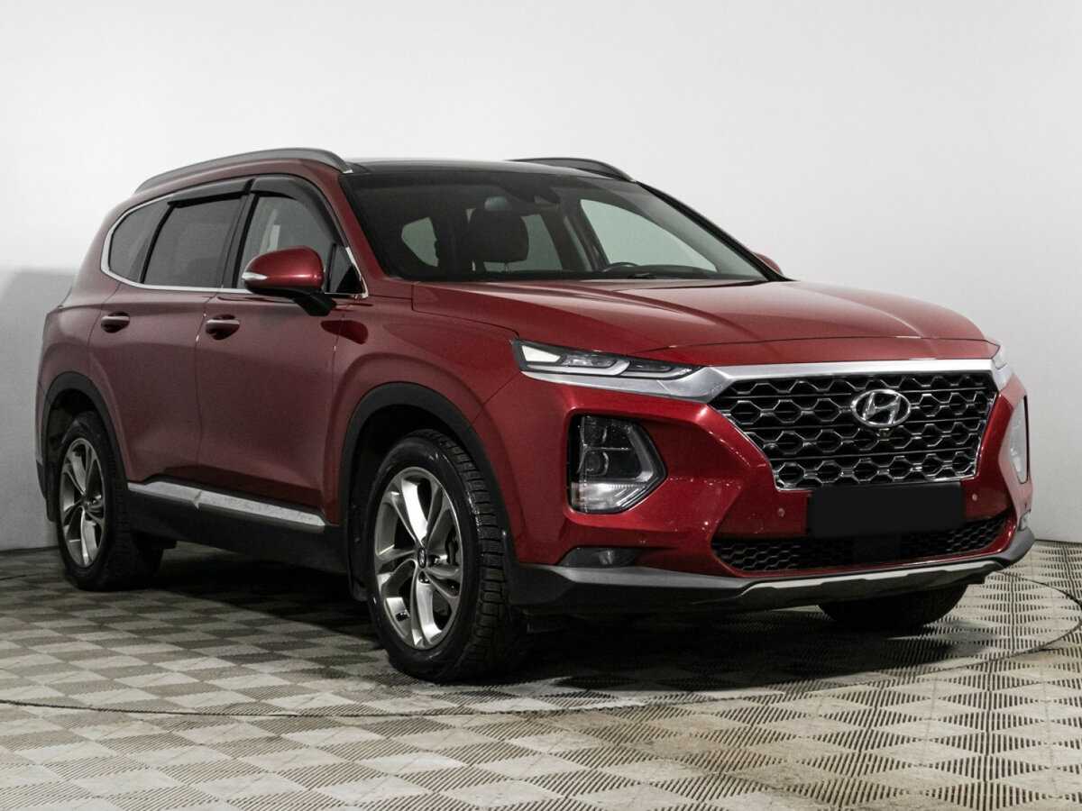 Hyundai Santa Fe 2019 года с пробегом. Фото: #2