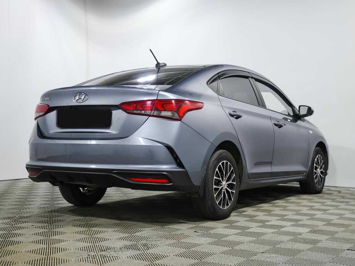 Hyundai Solaris 2020 года с пробегом. Фото: #3