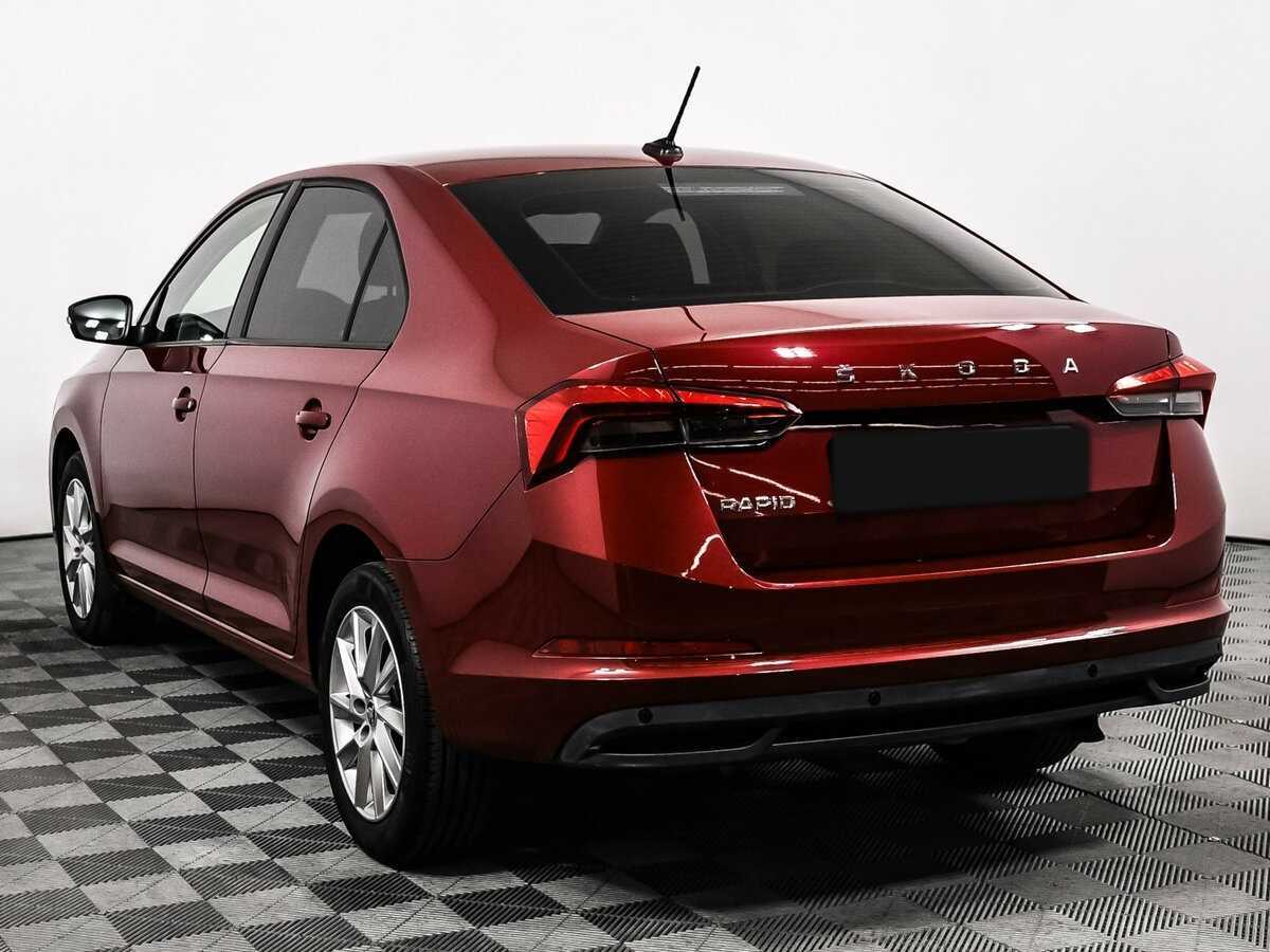 Б/У Шкода Рапид 2020 года. Фото: #6