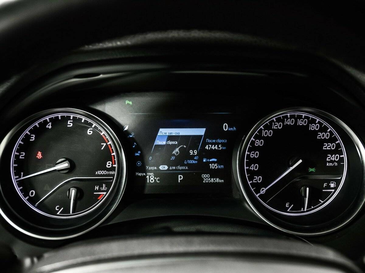 Б/У Тойота Камри 2019 года. Фото: #9