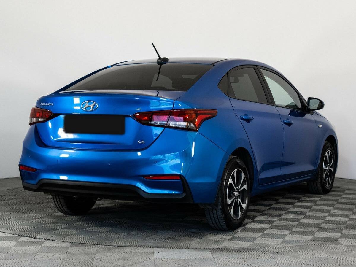 Hyundai Solaris 2018 года с пробегом. Фото: #4