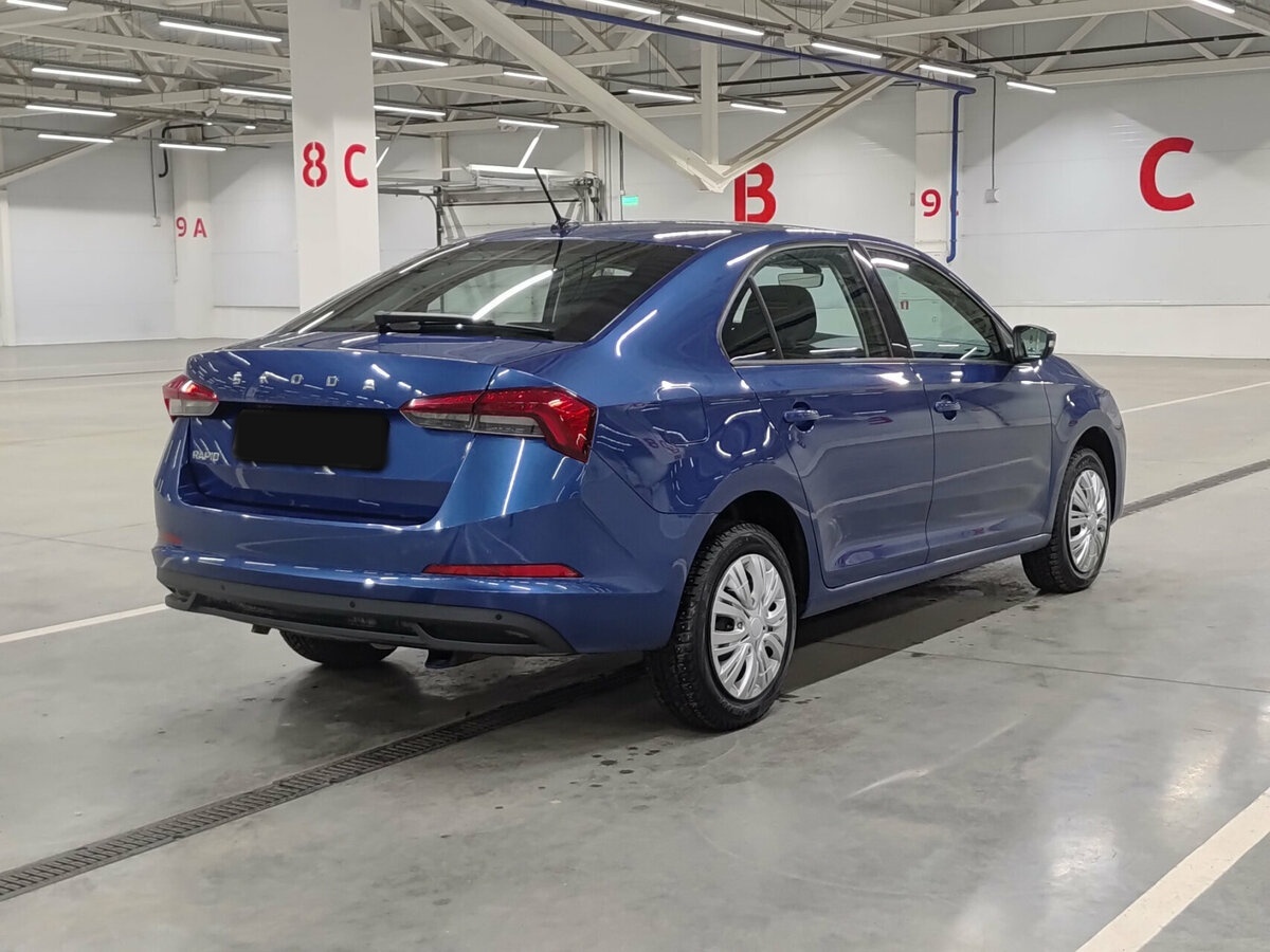 Skoda Rapid 2021 года с пробегом. Фото: #4