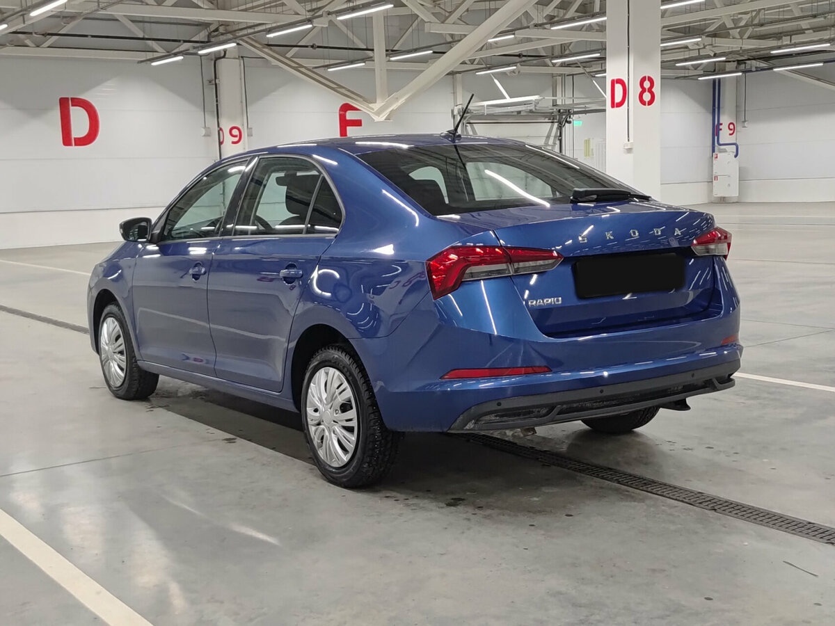 Skoda Rapid 2021 года с пробегом. Фото: #6