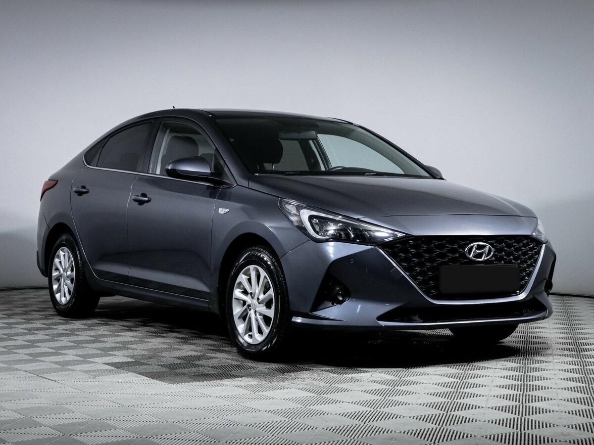 Hyundai Solaris 2021 года с пробегом. Фото: #2